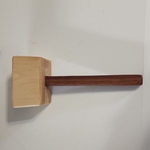 Home made wood mallet